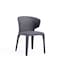 Manhattan Comfort Conrad Woven Tweed Dining Chair in Black - Set of 2 DC031-WBK - alternate 5